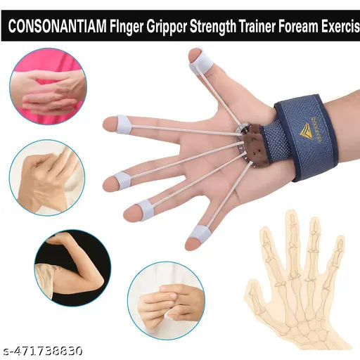 H-shape Hand grip + V-shape Hand Grip + Old Finger Exerciser Finger Strengthener for Gym Workout Hand Exercise Equipment for Forearm Exercise Finger Exercise for Men and Women